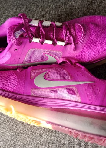 39 Pembe Bağcıklı Yüksek Topuk Spor Ayakkabı