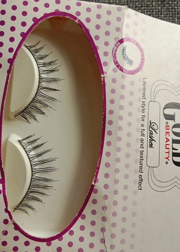 Diğer Gold Beauty Katmanlı siyah yeni Sahte Kirpik
