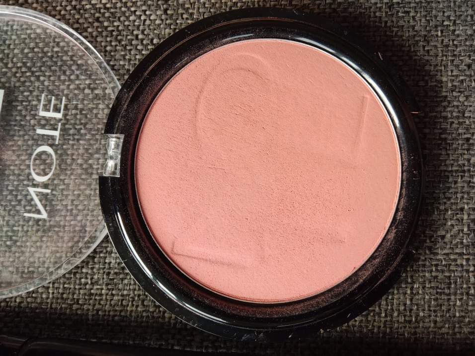 Camel Renkli Makyaj Fırçası ve Note Flawless Allık fırça seti - Görsel 3