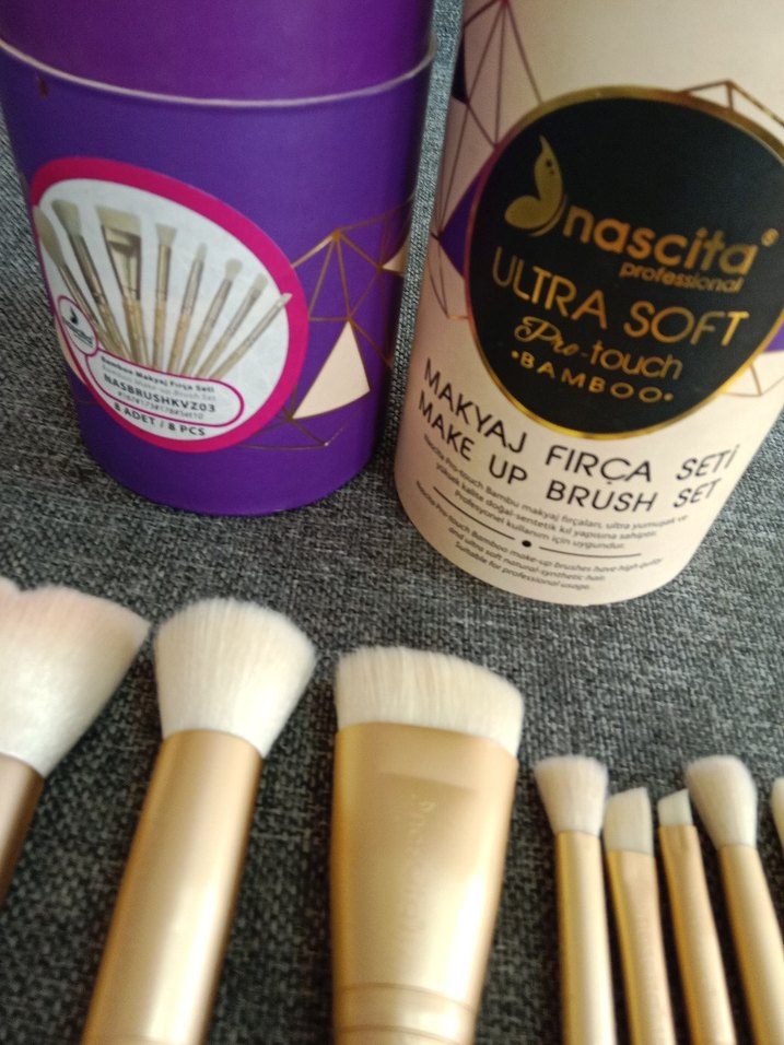 Bambu Saplı Ultra Yumuşak Makyaj Fırça Seti - Görsel 2