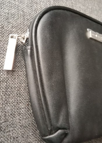 Wet n wild Yeni siyah Kadın Deri Fermuarlı Clutch makyaj çnt