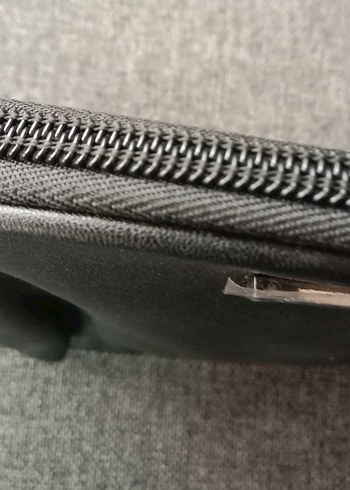  Beden Yeni siyah Kadın Deri Fermuarlı Clutch makyaj çnt