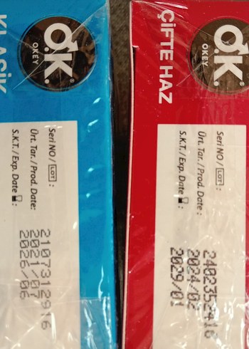 Okey Klasik ve Çifte Hazırlık Prezervatif Seti 2 li - Görsel 2