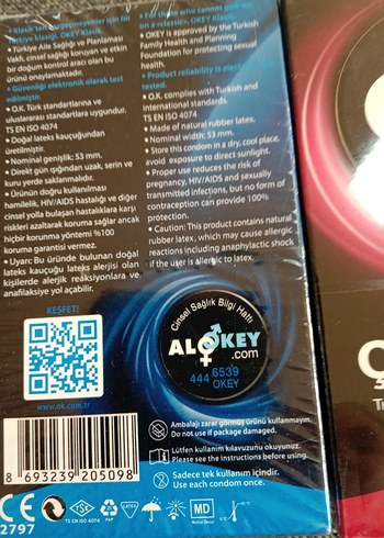 Okey Klasik ve Çifte Hazırlık Prezervatif Seti 2 li - Görsel 3