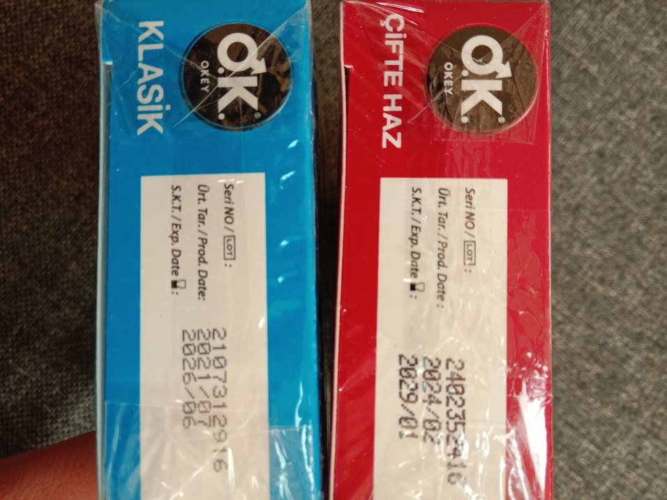 Okey Klasik ve Çifte Hazırlık Prezervatif Seti 2 li - Görsel 2