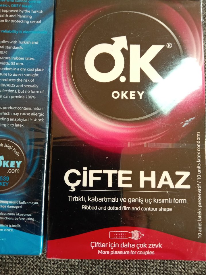 Okey Klasik ve Çifte Hazırlık Prezervatif Seti 2 li - Görsel 4