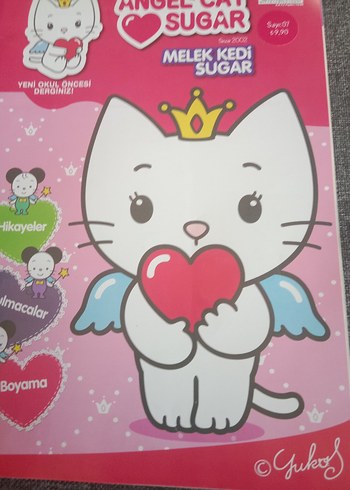 Angel Cat Sugar Boyama ve Hikaye Kitabı - Görsel 6