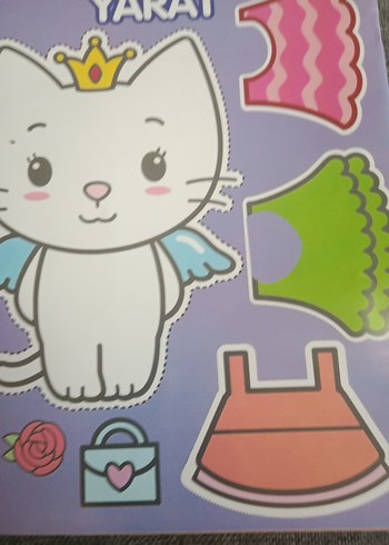 Angel Cat Sugar Boyama ve Hikaye Kitabı - Görsel 4