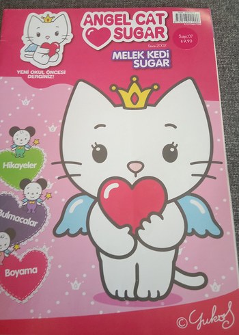 Angel Cat Sugar Boyama ve Hikaye Kitabı - Görsel 2
