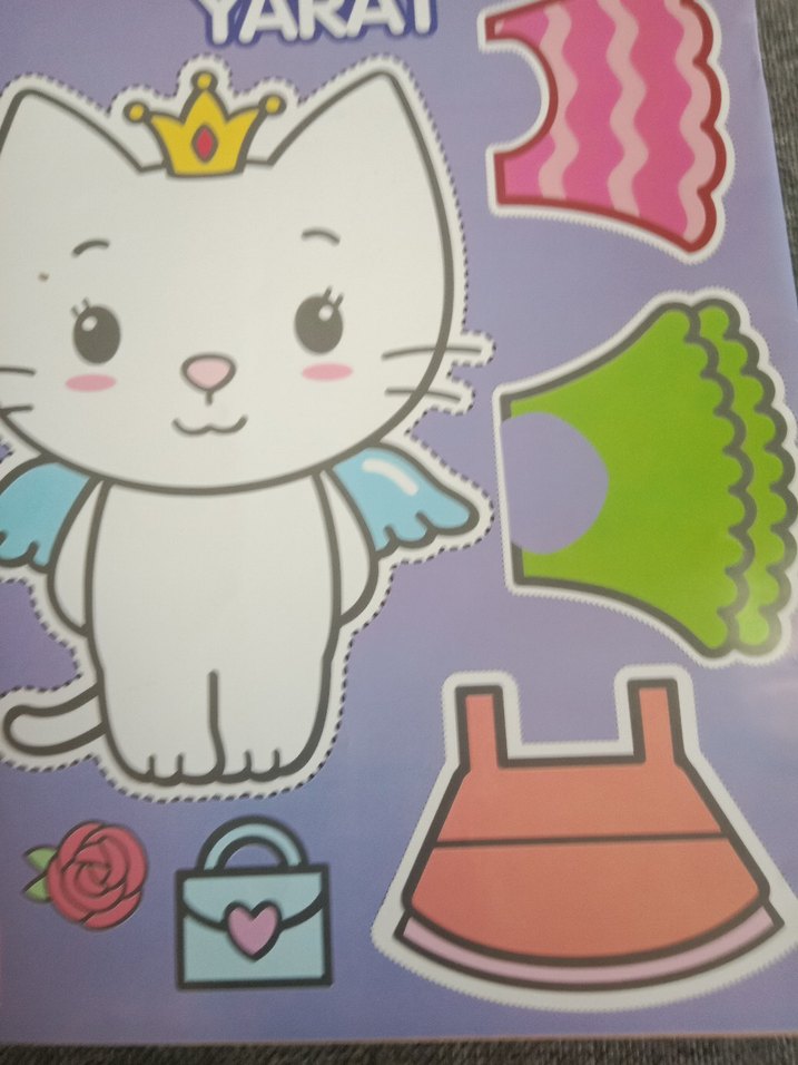 Angel Cat Sugar Boyama ve Hikaye Kitabı - Görsel 4