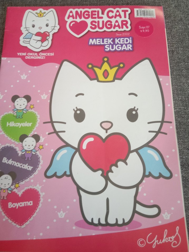 Angel Cat Sugar Boyama ve Hikaye Kitabı - Görsel 2