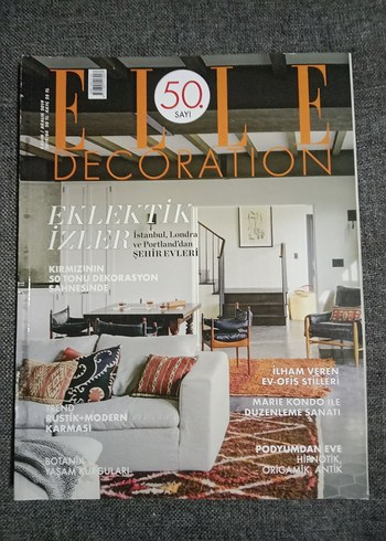 Elle Decoration Dergisi 50. Sayı