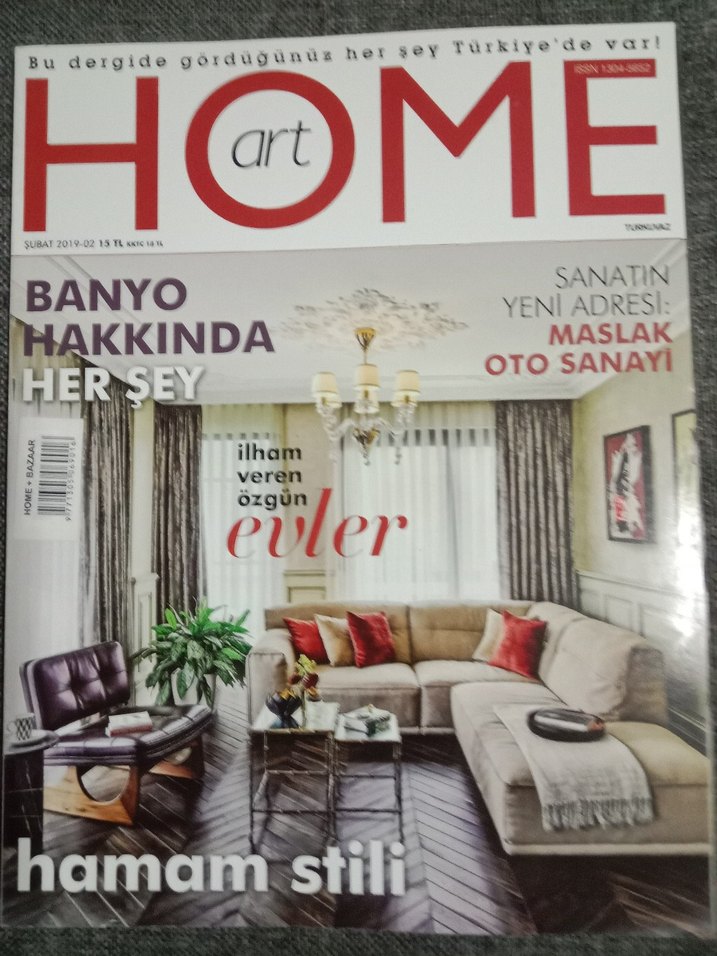 Art Home Dergisi - Banyo ve Sanat Özel Sayısı - Görsel 4