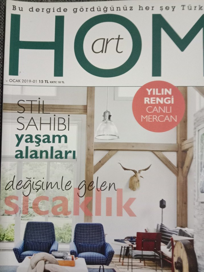 Home Art Dergisi Ocak 2019 Sayısı - Görsel 2
