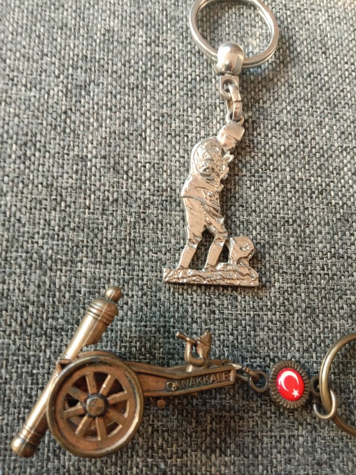 Atatürk Vintage Anahtarlık Seti - Görsel 3