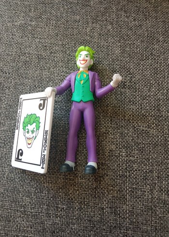 Beden Renk Mor Takım Elbiseli Joker Figürü
