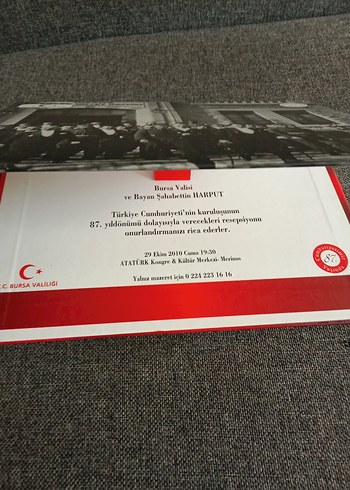 Bursa Valisi Şahabettin Harput Davetiye - Görsel 5