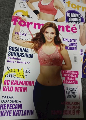 Formanté Kadın Dergisi Seti - Sağlık ve Egzersiz - Görsel 2