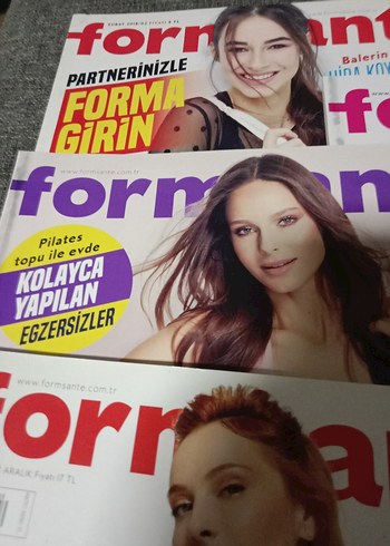 Formanté Kadın Dergisi Seti - Sağlık ve Egzersiz - Görsel 7