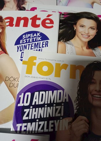 Formanté Kadın Dergisi Seti - Sağlık ve Egzersiz - Görsel 4