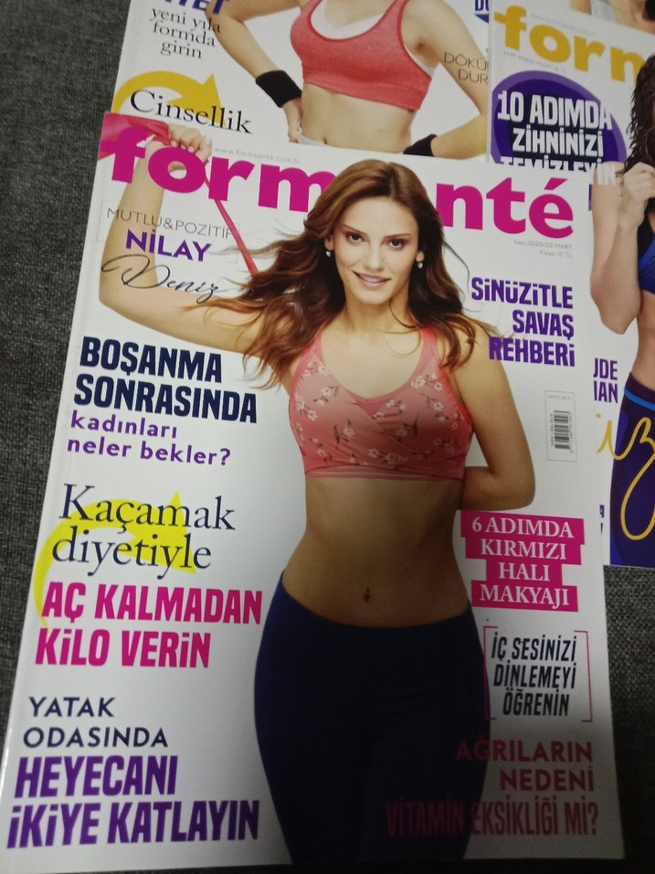 Formanté Kadın Dergisi Seti - Sağlık ve Egzersiz - Görsel 2