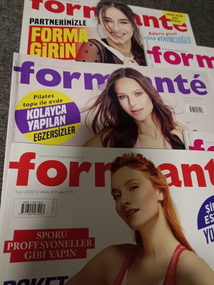 Formanté Kadın Dergisi Seti - Sağlık ve Egzersiz - Görsel 5