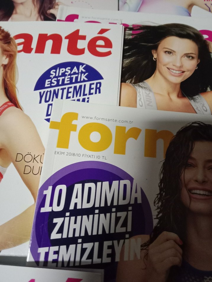 Formanté Kadın Dergisi Seti - Sağlık ve Egzersiz - Görsel 4