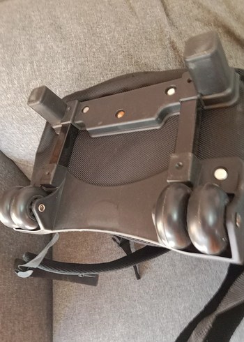 yeni Gri Tokalı Erkek Sırt Çantası - Görsel 7