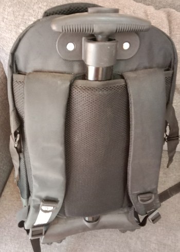 yeni Gri Tokalı Erkek Sırt Çantası - Görsel 20