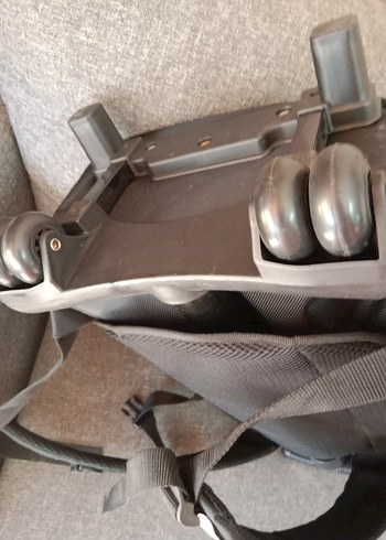 yeni Gri Tokalı Erkek Sırt Çantası - Görsel 4