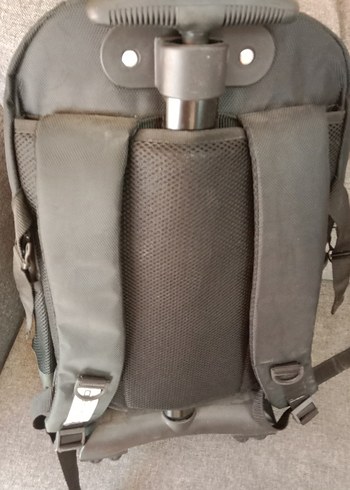 yeni Gri Tokalı Erkek Sırt Çantası - Görsel 3