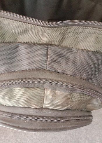 yeni Gri Tokalı Erkek Sırt Çantası - Görsel 8