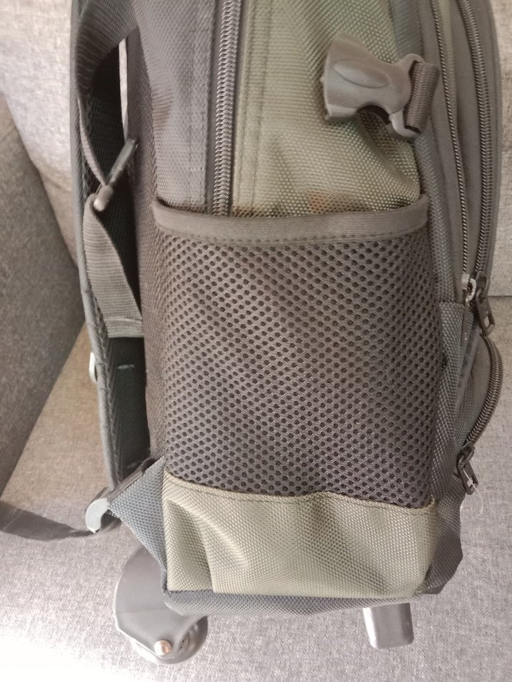 yeni Gri Tokalı Erkek Sırt Çantası - Görsel 2