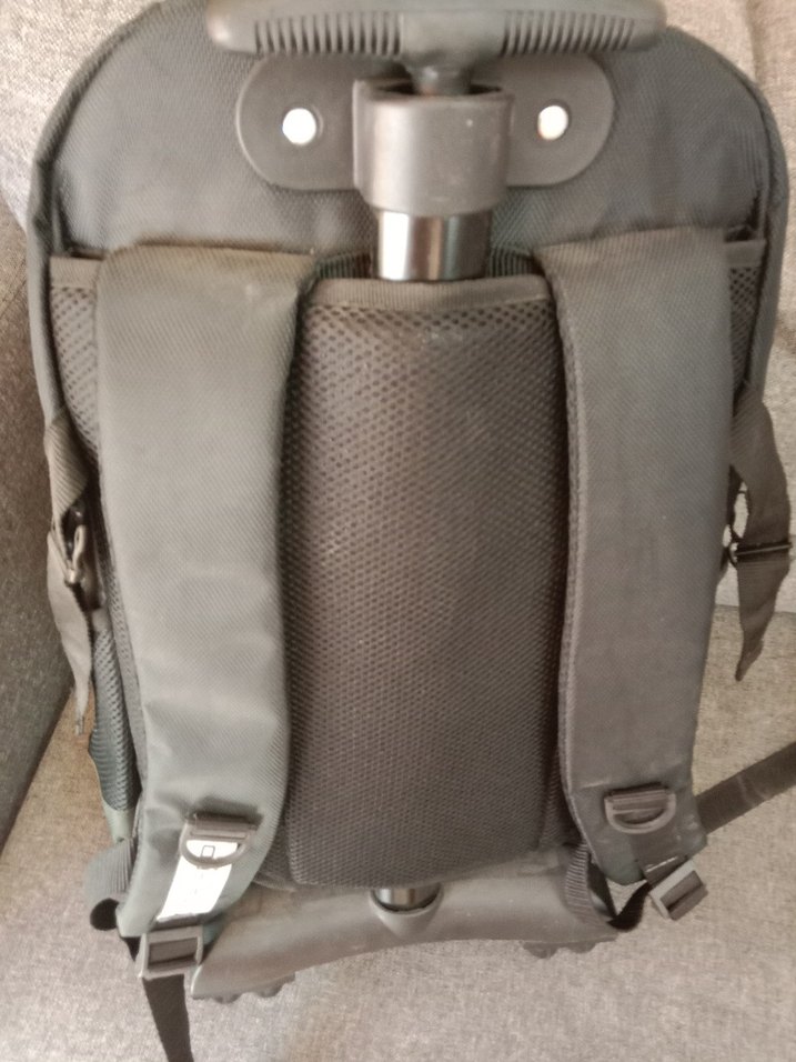 yeni Gri Tokalı Erkek Sırt Çantası - Görsel 3