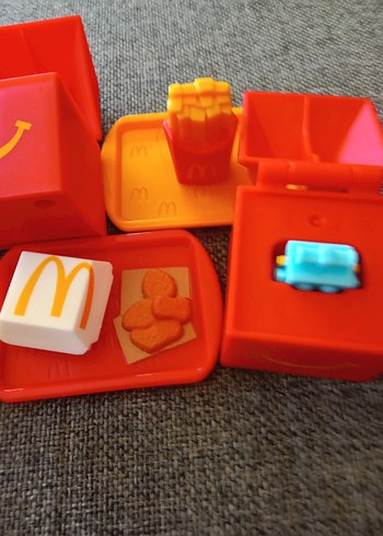 Renkli Sarı Oyuncak Kutusu ve Aksesuarları 6 lı - Görsel 2