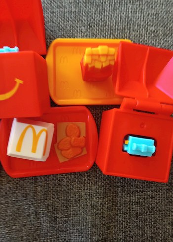 Renkli Sarı Oyuncak Kutusu ve Aksesuarları 6 lı - Görsel 7