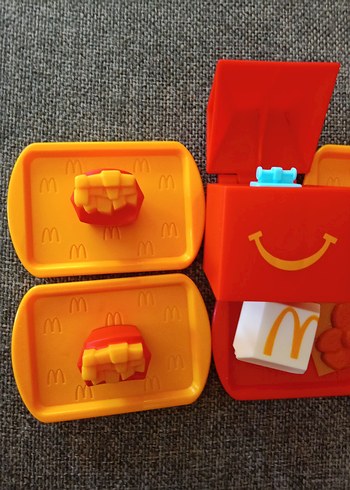 Renkli Sarı Oyuncak Kutusu ve Aksesuarları 6 lı - Görsel 3