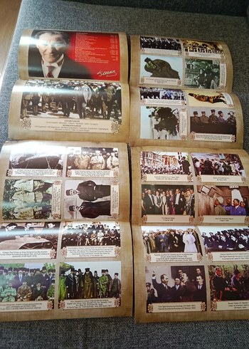 Atatürk Biyografi sticker seti - Görsel 8