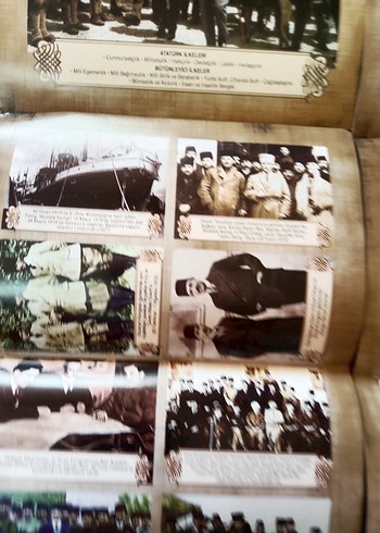 Atatürk Biyografi sticker seti - Görsel 15