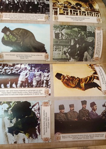 Atatürk Biyografi sticker seti - Görsel 5