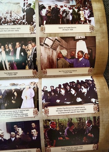 Atatürk Biyografi sticker seti - Görsel 6