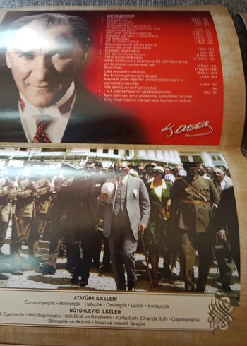 Atatürk Biyografi sticker seti - Görsel 2