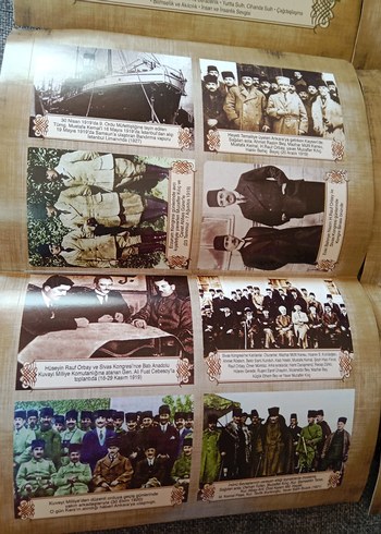 Atatürk Biyografi sticker seti - Görsel 20