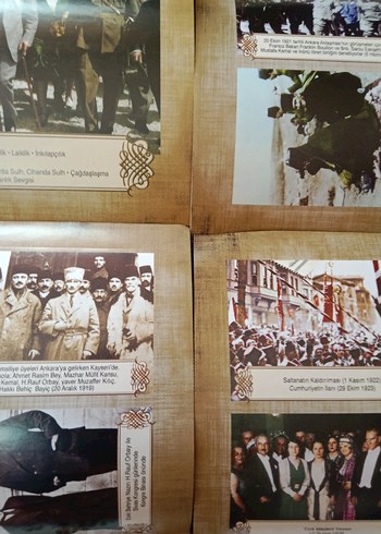 Atatürk Biyografi sticker seti - Görsel 13