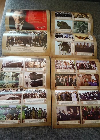 Atatürk Biyografi sticker seti - Görsel 14