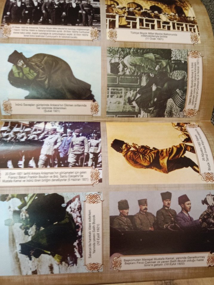 Atatürk Biyografi sticker seti - Görsel 5