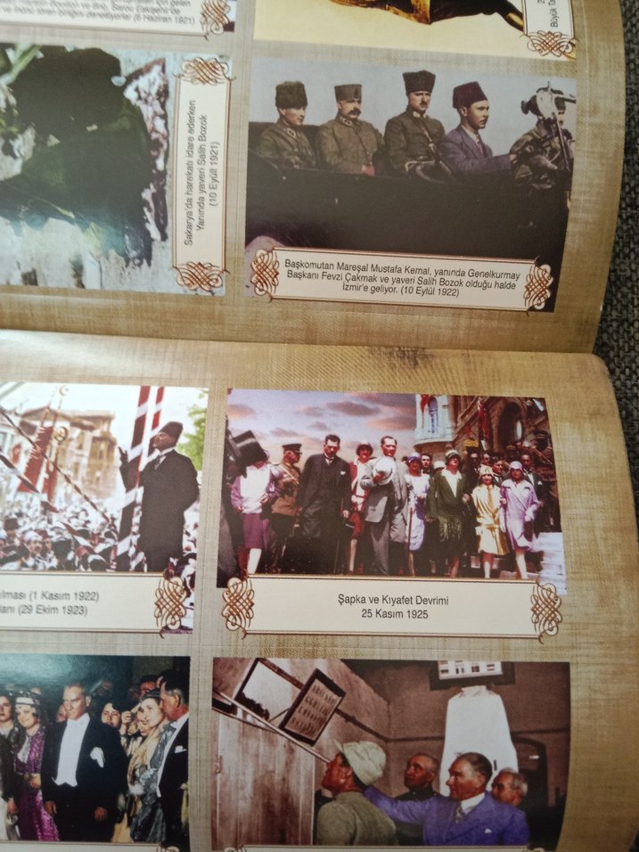 Atatürk Biyografi sticker seti - Görsel 3