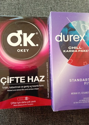 Çift Haz, Durex Chill ve Klasik Prezervatif Paketi - Görsel 9