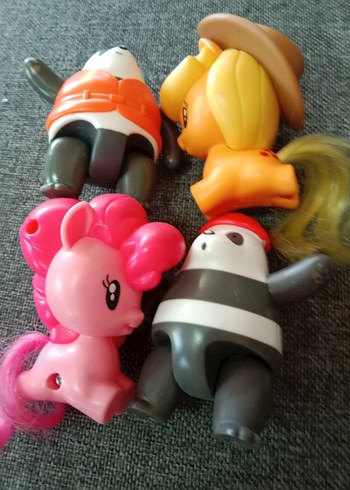 Renkli Çoklu Aksiyon Figürleri Seti 4 lü - Görsel 10