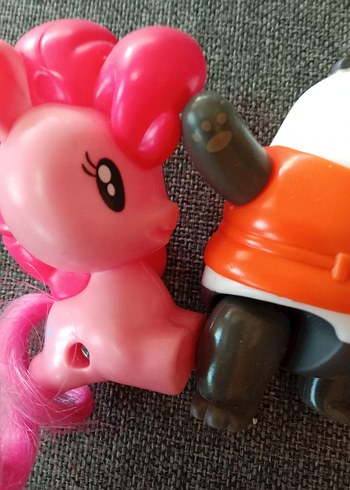 Renkli Çoklu Aksiyon Figürleri Seti 4 lü - Görsel 7